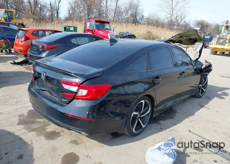 2018 Honda Accord Sport 2.0T from USA, damaged, VIN 1HGCV2F34JA047296